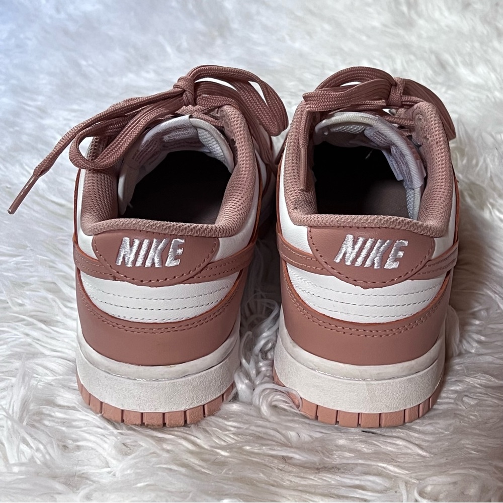 NIKE Dunk Low Sneaker in Rose Whisper Size 7.5 - Picture 6 of 6